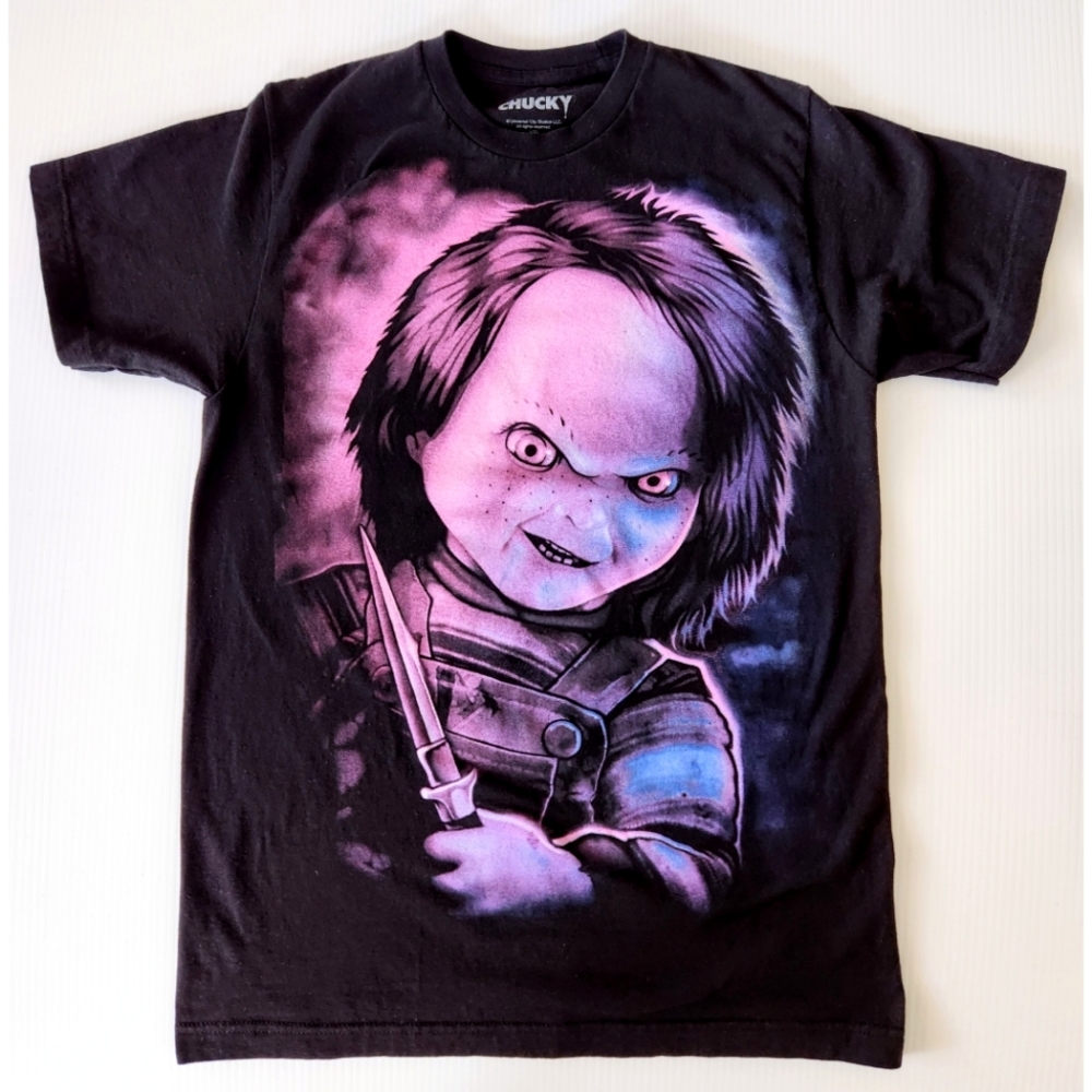 Chucky graphic print tee-shirt Adult unisex Medium
